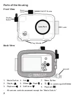 Preview for 2 page of Ikelite 6210.09 Sony DSC-WX9 Supplemental Instructions