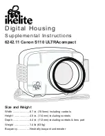 Предварительный просмотр 1 страницы Ikelite 6242.11 Supplemental Instructions