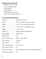 Preview for 2 page of Ikelite 6242.60 Canon SX600 HS Instructions Manual