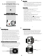 Preview for 1 page of Ikelite 6242.90 Canon S90 ULTRAcompact Digital Housing Instruction Manual