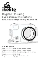 Preview for 1 page of Ikelite 6243.11 Supplemental Instructions