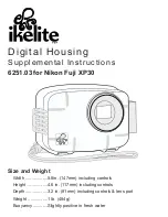 Preview for 1 page of Ikelite 6251.03 Supplementary Instructions