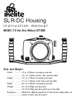 Ikelite 6801.70 Instruction Manual предпросмотр