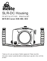 Preview for 1 page of Ikelite 6870.50 Instruction Manual