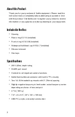 Preview for 2 page of Ikelite 6961.09 Manual