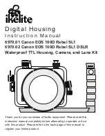 Предварительный просмотр 1 страницы Ikelite 6970.01 Instruction Manual