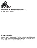 Preview for 1 page of Ikelite 6970.07 User Manual