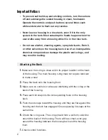 Preview for 2 page of Ikelite 71005BK User Manual