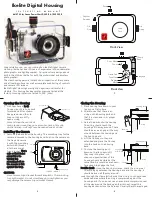 Ikelite Canon IXUS 950 IS Instruction Manual предпросмотр