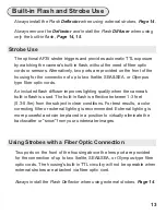 Preview for 13 page of Ikelite DSC-RX100M3/B Instruction Manual