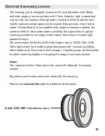 Предварительный просмотр 19 страницы Ikelite DSC-RX100M3/B Instruction Manual