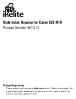 Preview for 1 page of Ikelite m10 Manual