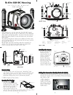 Предварительный просмотр 1 страницы Ikelite Olympus E-3 Instruction Manual