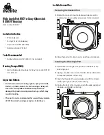 Preview for 1 page of Ikelite Wide Angle Port M67 Installation And Use