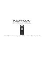 Предварительный просмотр 2 страницы iKEY-AUDIO HDR7 Instruction Manual