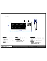 Предварительный просмотр 1 страницы iKey DT-2000 Dimensions & Features Manual