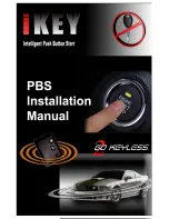 iKey PBS Installation Manual предпросмотр