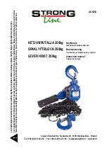 IKH StrongLine XK0250 Instruction Manual preview