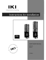 Preview for 1 page of IKI KIVI-IKI Instructions For Installation Manual