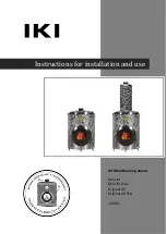 IKI Mini-IKI Instructions For Installation And Use Manual preview