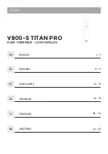 Предварительный просмотр 3 страницы IKOHS V800-S TITAN PRO User Manual