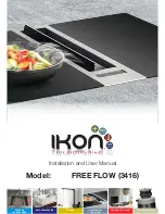 Ikon FREE FLOW 3416 Installation And User Manual preview