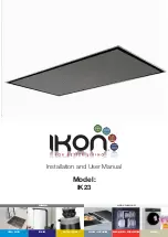 Ikon IK23 Installation And User Manual предпросмотр