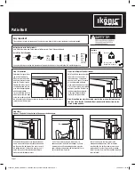 ikonic Patio Bolt Assembly Instruction preview