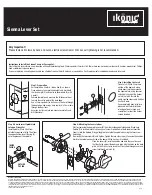 Preview for 1 page of ikonic Sienna 164510 Manual