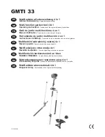 Предварительный просмотр 1 страницы IKRA Mogatec Gardol GMTI 33 Operating Instructions Manual