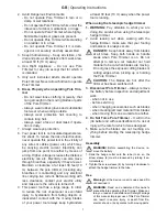 Preview for 25 page of IKRA Mogatec Gartenmeister GM ATHS 4043 Operating Instructions Manual