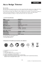 Preview for 11 page of Ikra AHS 4518 LI Operating Instructions Manual