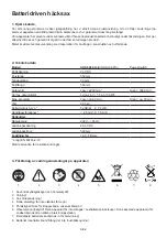 Preview for 113 page of Ikra AHS 6024 LI-E Operating Instructions Manual