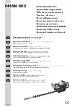 Preview for 1 page of Ikra BHSN 602 Operating Instructions Manual