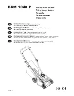 Ikra BRM 1040 P Operating Instructions Manual preview