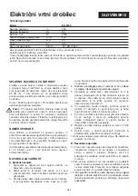 Предварительный просмотр 51 страницы Ikra EG 2500 Operating Instructions Manual