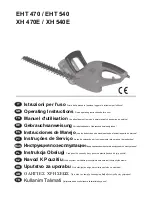 Ikra EHT 470 Operating Instructions Manual preview