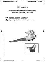 Preview for 1 page of Ikra GM 3000 Pro Operating Instructions Manual