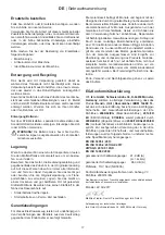 Предварительный просмотр 19 страницы Ikra IBRM 1448E TL Operating Instructions Manual