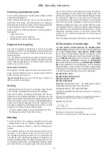 Предварительный просмотр 35 страницы Ikra IBRM 1448E TL Operating Instructions Manual