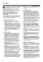 Предварительный просмотр 30 страницы Ikra ICB 20 Original Instructions Manual