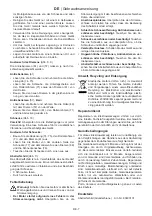 Предварительный просмотр 12 страницы Ikra IEST 1500 Operating Instructions Manual