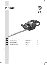 Ikra IPHT2660 Original Instructions Manual preview