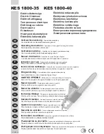 Ikra KES 1800-35 Operating Instructions Manual preview