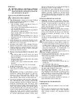 Предварительный просмотр 210 страницы Ikra THS 500 Pro Operating Instructions Manual