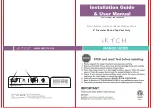 Preview for 1 page of IKTCH IKB01 Series Installation Manual & User Manual