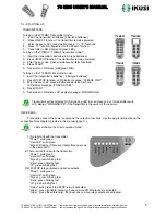 Preview for 10 page of IKUSI 70-MINI User Manual