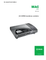 Предварительный просмотр 1 страницы IKUSI AV-COFDM User Manual