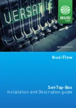 Preview for 1 page of IKUSI Flow Set-Top-Box Installation Manual