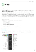 Preview for 3 page of IKUSI Flow Set-Top-Box Installation Manual